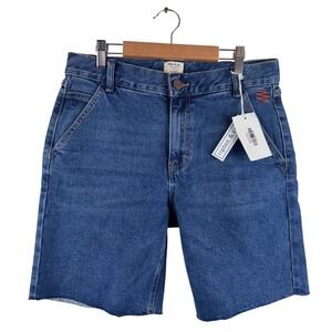 Ripton & Co DTJ Skid Denim Shorts Mens 28 Blue Performance Stretch Jorts